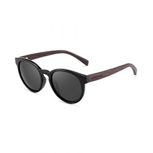 GREENTREEN Lunettes de Soleil Bois pour Homme et Femmes: Lunettes de Soleil Polarisées pour Conduite - Conducteur - Protection UV400 (GREENTREEN Brand, neuf)
