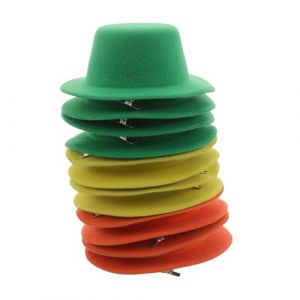 WEKADRIN Lot De 12 Pinces &Agrave; Cheveux En Forme De Bec De Canard Pour Enfants Joli Chapeau Avec Pince &Agrave; Bec De Canard Accessoires D Halloween Pour Chapeau Haut De Forme (CIUUNIG, neuf)