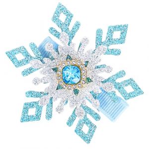 Barrette à cheveux de Noël en forme de flocon de neige, élégante barrette de Noël, couvre-chef, tendance balletcore (XXWRYP, neuf)
