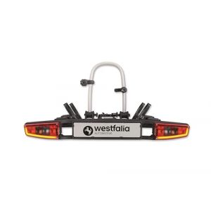 Westfalia Porte-vélos Bikelander pour Attelages | Porte-vélos sur Attelage pour 2 Vélos | Adapté aux Vélos Électriques| Repliable | Feux Hybrides à LED (TOWBARS-Online, neuf)