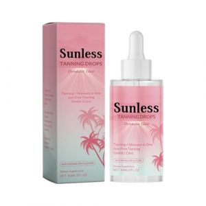 Gouttes Auto-Bronzantes | Gouttes Bronzantes Soleil,Effet H&acirc;l&eacute; Progressif, Soin Hydratant Sans Soleil 60ml, R&eacute;sultat Naturel Lumineux (chaojiu, neuf)