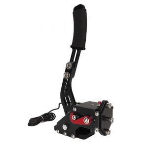 Garsent Frein à Main PC USB 64 Bits, Frein à Main Sim Compatible avec G27 G29 G25 G920 T500 T300 Linear E Brake pour Jeux de Course Sim DiRT Rally 2/4, LFS, Project CARS 2/3 (BLACK) (cigemay, neuf)