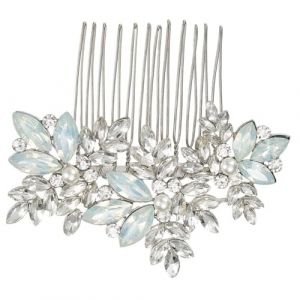 ELAYARD Peignes &Agrave; Cheveux De Mari&eacute;e Accessoires De Coiffure Pour Les Mari&eacute;es Peigne &Agrave; Cheveux De Mari&eacute;e Accessoires De Coiffure De Mari&eacute;e Peigne &Agrave; Cheveux De Mari&eacute;e Pince &Agrave; Cheveux (Heyyii, neuf)