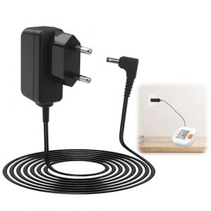 Chargeur Adaptateur Secteur pour Omron, Alimentation 6V Chargeur Tensiometre Compatible avec M3/M3 Comfort, M4 Intelli IT/M6 Comfort/M7 Intelli IT, X2/X2 Basic, X3 X6 Comfort, X4 X7 Smart, hhp-cm01 (TaoTaoBu, neuf)