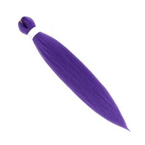 Meches Pour Tresses Africaine Violet-86cm, Extensions De Cheveux Pré-étiré, Crochet En Soie Basse Température, Légers, Sans NœU.S, Pour Déguisement D'halloween Cosplay (yuqili, neuf)