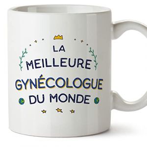 Mugffins Tasses pour GYN&Eacute;COLOGUE - En Fran&ccedil;ais - Cadeau original pour GYN&Eacute;COLOGUE femme - Meilleur du Monde - 11 oz / 330 ml (Dubiduwa, neuf)