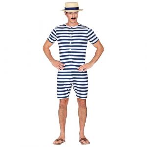 W WIDMANN MILANO Party Fashion - Costume de maillot de bain r&eacute;tro, ann&eacute;es 20 et 30, d&eacute;guisement pour carnaval (DisfraZZes  France, neuf)