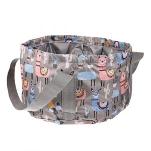 POPETPOP Bassine Pliable pour Seau Portable pour Camping et Voyages Bassine de Bain Compacte (Denneyas, neuf)