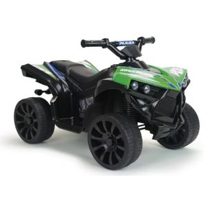 Quad Électrique Enfant 6V Vert avec Marche Arrière Lumières LED Sons Frein Automatique Pédale Accélérateur Dès 2 Ans Jouet Véhicule Compact Sécurisé Garçon Fille INJUSA Certifié CE (INJUSA, neuf)