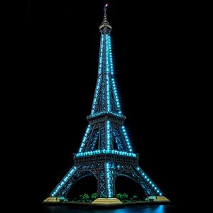 BRIKSMAX Kit d’éclairage à led pour LEGO Architecture La tour Eiffel(version avec télécommande) - Compatible with Lego 10307 Blocs de construction Modèle- Pas inclure l’ensemble Lego (SuSenGo Toys, neuf)
