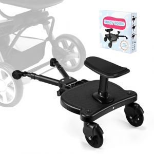 Planche Poussette Universelle, Planches &Agrave; Roulettes Pour B&eacute;b&eacute;, Adapt&eacute;e &Agrave; Diff&eacute;rents Styles De Poussettes, Adapt&eacute;e Aux Enfants De 2 &Agrave; 5 Ans, Avec Une Charge Maximale De 25 kg (ShangHaiJingYuMaoYi, neuf)