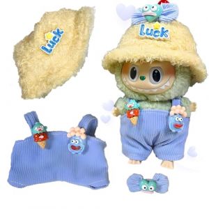 Vêtements Labubu, Labubu Poupées Pull, Accessoires pour poupées Labubu, Tenue Stylée Labubu, Vêtements de poupée en Peluche, Mignon Mini Poupée en Peluche Vêtements, pour Labubu Plush Doll (Aomantic Sarl, neuf)
