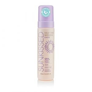 Sunkissed Mousse autobronzante fonc&eacute;e 95% naturelle 200 ml (Colour Salon, neuf)