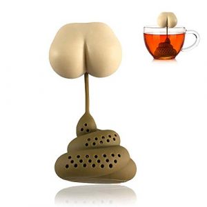 Infuseur De Th&eacute; Filtre Diffusseur &Agrave; Forme De Chat Silicone Filtre Passoire A Th&eacute; Dr&ocirc;le Infuseur &Agrave; Th&eacute; &Agrave; Brasser pour Le Th&eacute;, Le Caf&eacute;, La Cuisson des Enveloppements D'&eacute;pices (hai feng xian hai cheng liu qing jiao bai huo shan, neuf)