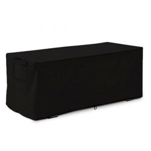 Housse Coffres de Rangement Extérieur Étanche, Housse de Protection pour Boîtes de Jardin Coffre à Coussin Extérieur, Tissu Oxford 210D Anti-UV Résistant aux intempéries Housse de Boîte de Rangement (Pomurom, neuf)