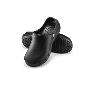 ESTRO Sabots Homme Clogs Femme - Unisexe Sabot Jardin Femme Sabot Plastique Homme Sabots de Jardin L&eacute;ger Gomme F92 (39, Noir) (ESTRO&trade;, neuf)