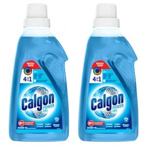 Calgon Gel Power 4en1 Anti Calcaire Lave Linge, Anti-Corrosion, Résidus et Odeurs - Lot de 2 x 750 ml (Evon Paris, neuf)