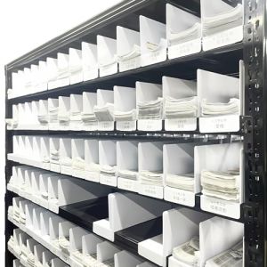 Lot de 20 s&eacute;parateurs d'&eacute;tag&egrave;res en PVC 39 x 15 cm 1 mm pour placards, s&eacute;parateurs d'&eacute;tag&egrave;res en bois, organisateur de v&ecirc;tements et rangement de chambre &agrave; coucher, s&eacute;parateur d'organisation, &eacute;tag&egrave;re (Click 8Gnituhs-FR to get more Size, neuf)