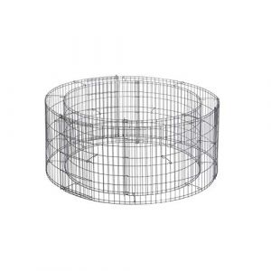 bellissa Kit d'échafaudage gabion pour brasero - Échafaudage en gabion à remplir pour les zones de barbecue ouvertes - Emboîtable, résistant aux intempéries et à la chaleur - Idéal pour le jardin et (GartenAZ GmbH, neuf)