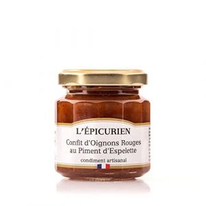 L'&Eacute;picurien - Confit d'Oignons Rouges au Piment d'Espelette (L'EPICURIEN, neuf)
