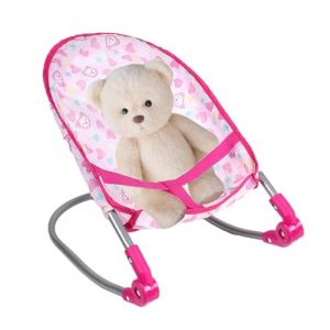 Poussette pour Poup&eacute;e, Ensemble De Poussette pour Poup&eacute;e, Poussette De Jeu, Jouet De Poussette, Chaise De Salle &Agrave; Manger, Chaise &Agrave; Bascule, Lit Pivotant, Accessoires pour Filles (nuojuhu, neuf)