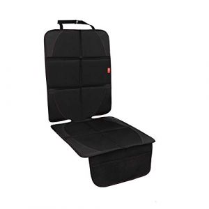 MORROLS Protecteur de Siège de Voiture, Protection Siège Couvre Siège Voiture pour Enfant/Chien, Compatible ISOFIX,Taille Universelle, avec Poches Organisateur, Couvre Siège Auto (Noir,1 Pack) (Morrols FR Store, neuf)