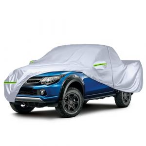 JUDANNA B&acirc;che de Voiture, imperm&eacute;able, Convient pour Ford Ranger, Toyota, Hilux, Nissan, Navara, VW Amarok, d'&eacute;t&eacute;, b&acirc;che de Protection pour l'ext&eacute;rieur, Contre la Pluie, Le Soleil, la poussi&egrave;re (Amomusm, neuf)