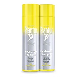 Plantur 39 Lot de 2 shampoings à l'acide hyaluronique 250 ml - Pour hydrater le cuir chevelu sec - Contre la perte de cheveux ménopausée (infinitiv, neuf)
