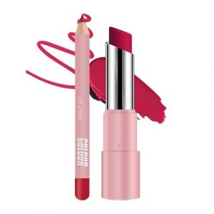 Baume &agrave; l&egrave;vres hydratant | Teinture &agrave; l&egrave;vres | Baume mat nourrissant non collant pour l&egrave;vres fissur&eacute;es et r&eacute;paration nocturne chez les femmes (jiaduoshi, neuf)