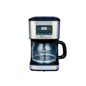 LITTLE BALANCE 8630 Caf&eacute; Control, Cafeti&egrave;re Filtre, Programmable 24h, Verseuse verre, 12 tasses, 900 W, Finitions Inox, Noir (NouveauxMarchands?, neuf)