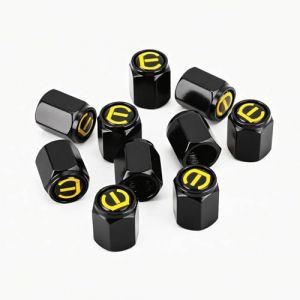 Xzenuo Capuchons de Valve Auto, Capuchon de Valve en Métal Aluminium pour Vélo, 10pcs Car Tyre Valve Caps Covers, Marqueurs de Pneus pour Stocker Les Pneus pour Voiture Particulière, SUV, Moto, Vélo (SNP-Shop (EU), neuf)
