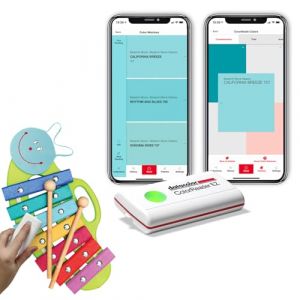 Datacolor ColorReader EZ Version 2025 - Lecteur de couleurs portable pour correspondance peinture, r&eacute;sultats am&eacute;lior&eacute;s, lecture instantan&eacute;e avec valeurs CIELAB, RGB, HEX (Datacolor GmbH, neuf)