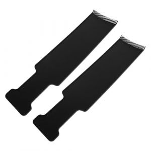 VALICLUD 2pièces Plaque De Mèches Et Peignes Applicateur Huile Pour Chevelu Fournitures De Teinture Capillaire Organisateur De Couleur De Cheveux Kit De Mèches Pour Cheveux (Cedongh, neuf)