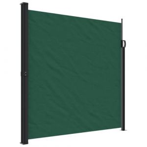 vidaXL Auvent latéral rétractable Vert foncé 200x300 cm, écran d’intimité de Jardin, Brise-Vue de Balcon, écran d'extérieur, Brise-Vue d'extérieur (vidaXL FR, neuf)