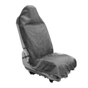 CGEAMDY Housse De Siege Voiture, Protection Si&egrave;ge Auto Universel Avant Couvre Individuel Etanche, Si&egrave;ge Accessoire Interieur Universelle pour La Plupart des Voitures, Camionnettes(Gris) (CGE Auto, neuf)