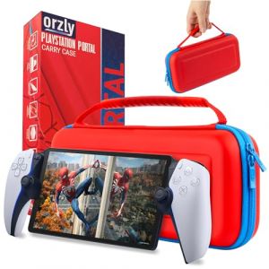 Orzly &Eacute;tui de Transport con&ccedil;u pour Le Lecteur &agrave; Distance PlayStation Portal pour Accessoires de Console PS5 et Protection de Stockage de Voyage pour Casque Chargeur Casque Tanami - Coffret Cadeau (Syntiga Europe - FR, neuf)