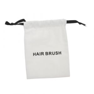 AUTSUPPL Pochette De Rangement Blanche Pour Peigne De Massage Sac De Voyage Multifonctionnel Avec Cordon De Serrage Protection La Poussi&egrave;re Salet&eacute; Pour Outils De Coiffure (Sanacen, neuf)