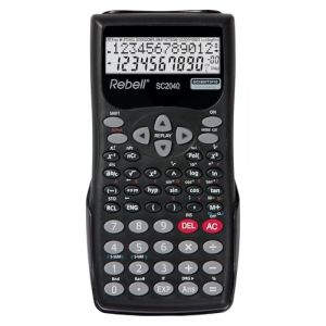 Calculatrice scientifique rebell rebell sC2040 calculatrice scientifique 240 fonctions mathématiques et 2–grand écran noir (WHI-Tilburg, neuf)