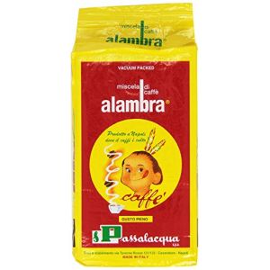 Passalacqua Café Moulu Alambra Arabica 30%/Robusta 70% 250 g (Italiaen Gourmet UK Ltd, neuf)