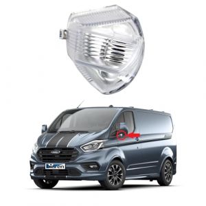 BIAREN Clignotant de r&eacute;troviseur c&ocirc;t&eacute; passager gauche pour Ford Transit Custom &agrave; partir de 2012 1766580 BK2113B382AB (BRN PARTS, neuf)