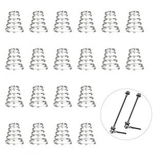 20 Pcs Ressort de Roue de Vélo Ressort à Dégagement Rapide de Vélo en Acier Inox Ressort de Moyeu de Brochette de Roue Ressort de Remplacement de Vélo Universel pour Vélo de Route Velo de Montagne (GH MAR STARTER, neuf)