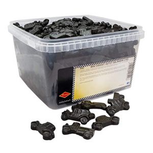 Halva Mini Vanhat Autot Salmiakki &ndash; Bonbons &ndash; 2 kg &ndash; Sal&eacute; su&eacute;dois finlandais sal&eacute;, r&eacute;glisse et salmiak (Nordic_NINJA_Store, neuf)
