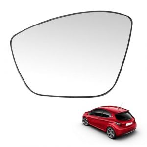 GIONAR Retroviseur Gauche pour Citroën C3 MK3 2016-2021 Peugeot 208/301/308/2008 2012-2019, OEM 1607512180/1607512280/1610707580, Miroir de Rétroviseur de Rechange avec Fonction de Chauffage (ChongQingLanXingYuanKeJi, neuf)