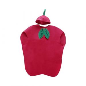LOVIVER Costume de fruits pour adultes, Costumes de Cosplay alimentaires mignons avec couvre-chef, robe fantaisie d&eacute;corative pour jeu de r&ocirc;le de Festival, pomme (LOVIVER FR, neuf)