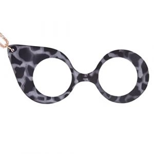 DIDINSKY Lunettes de Lecture ou Loupe. Augmenter le pendentif avec cha&icirc;ne. Jumelles pliantes sans pattes pour hommes et femmes. Havana Black +2.0 - MUSA SQUARE (Didinsky, neuf)