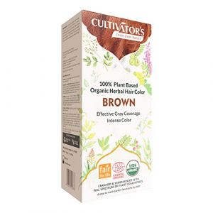 Cultivator's Coloration Cheveux Bio Châtain Doré 100g (LESS WASTE, neuf)