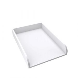 regalik Plan &agrave; Langer Universal, Extension pour Commode de Largeur Variable, Amovible, Plan &agrave; Langer avec Fa&ccedil;ades Arrondies, Blanc, 72 cm x 54 cm (MMJMebel, neuf)