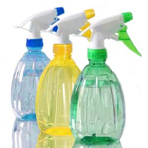 Gentpovth 3 Pièces 500ML Flacon Spray Bouteilles Vide Rechargeable (Jaune-vert-bleu) (Grapefruit Store, neuf)