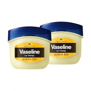 Vaseline Lip Therapy Queen Bee | Baume à lèvres nourrissant au miel pour une hydratation optimale | (Queen Bee (2 Pièce)) (prsWORLD, neuf)