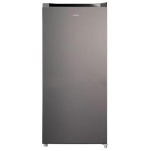 Infiniton Cong&eacute;lateur vertical CV-140L25XEQ, 145 litres, E, fonction Fast Freezing, Cong&eacute;lateur 4****, tiroir flap, poign&eacute;e int&eacute;gr&eacute;e, porte r&eacute;versible, inox (Ambitemp, neuf)